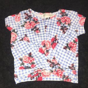 Girls floral top